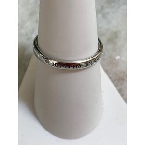 .925 Sterling Silver Ring engraved 8” Ring #inspiration